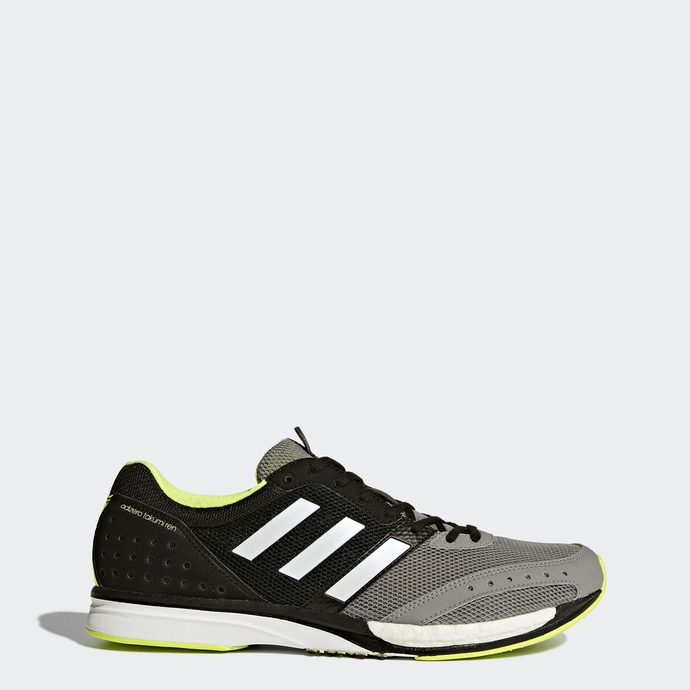 Adidas Adizero Takumi Ren 3 - παπουτσια για τρεξιμο ανδρικα - Μαυρα/Γκρι/Γκρι,Μέγεθος: EU 36 – 54 2/